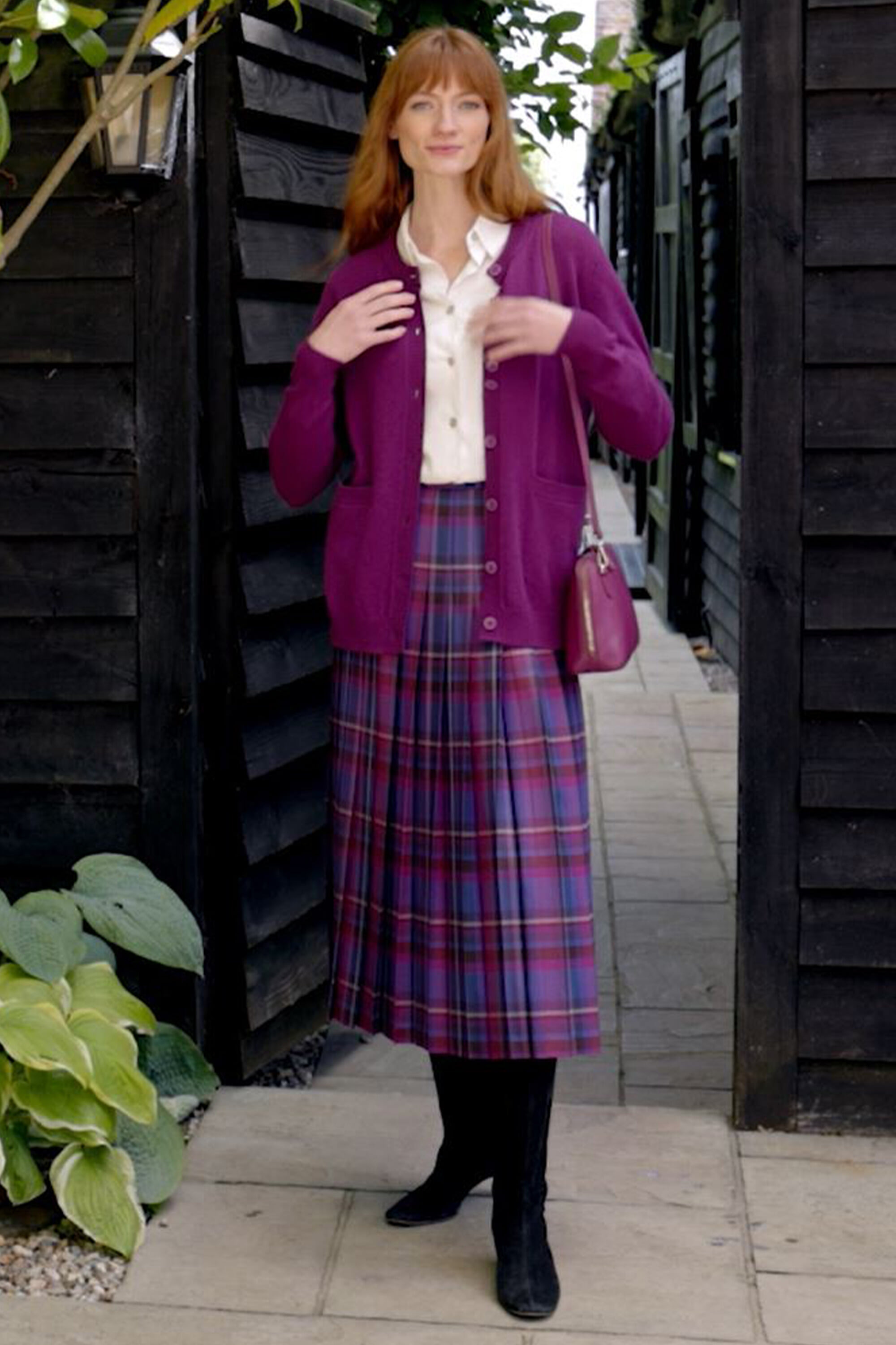 Buy Lambswool cardigan | JQ120 | Knitwear | Cotswold Collections