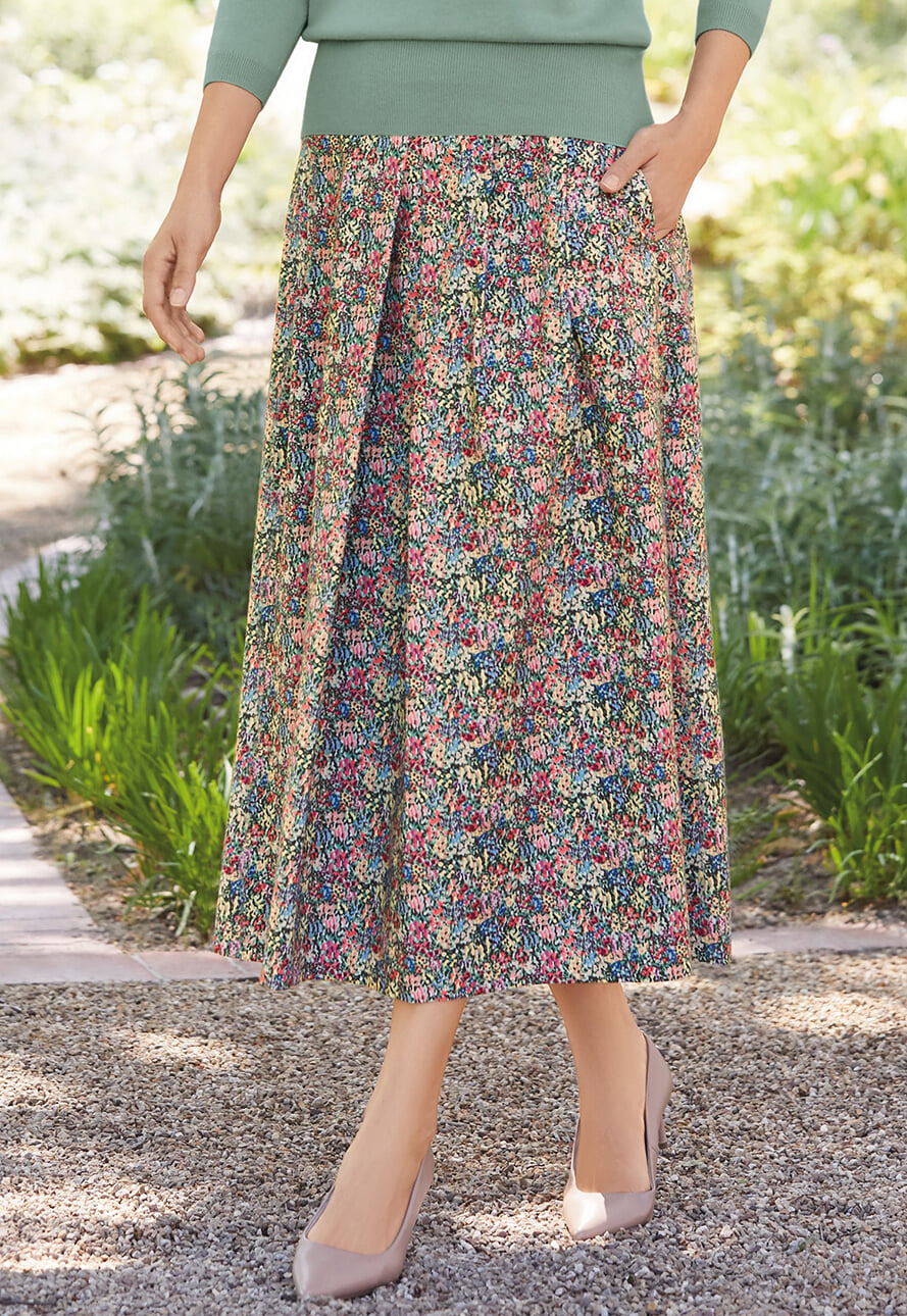 Liberty soft pleat skirt | GT355 | Not Available | Cotswold