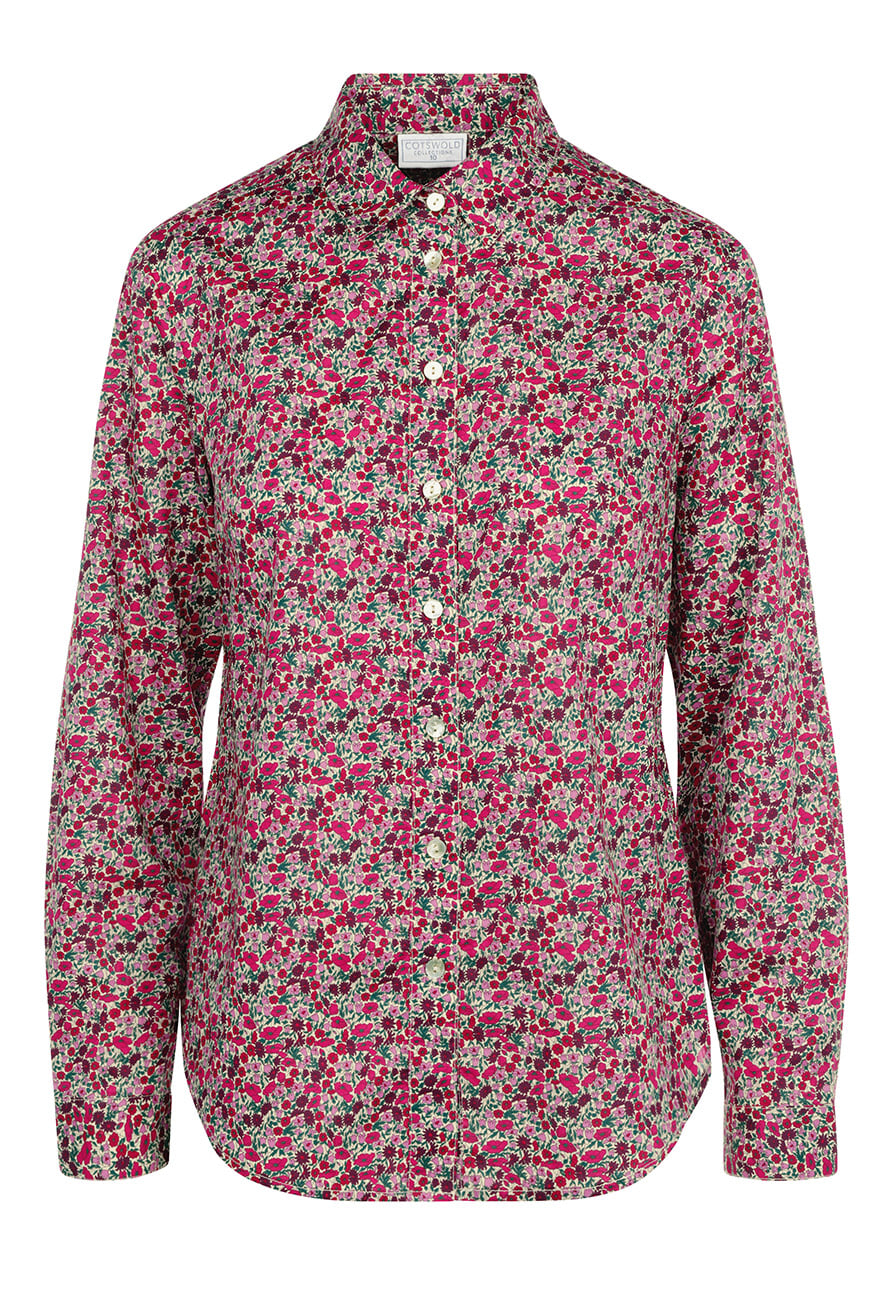 【Lサイズ】Christabel Liberty Print Blouse オーバーブラウス Liberty blouse | HA301 | Not Available | Cotswold Collections