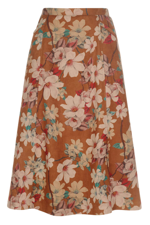 Download Mock suede floral skirt | View All | Cotswold Collections