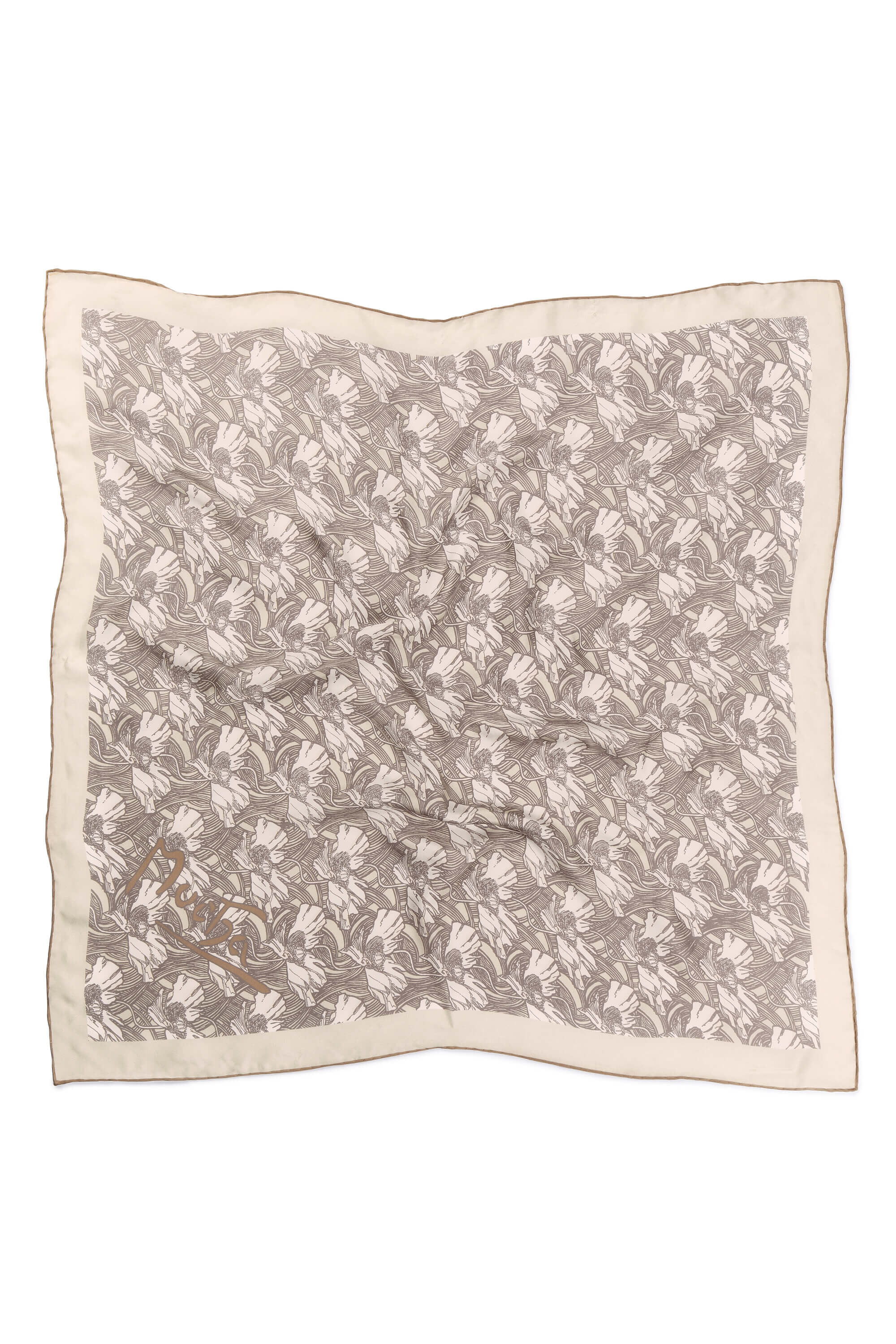 British made silk print scarf | HG903 | Not Available