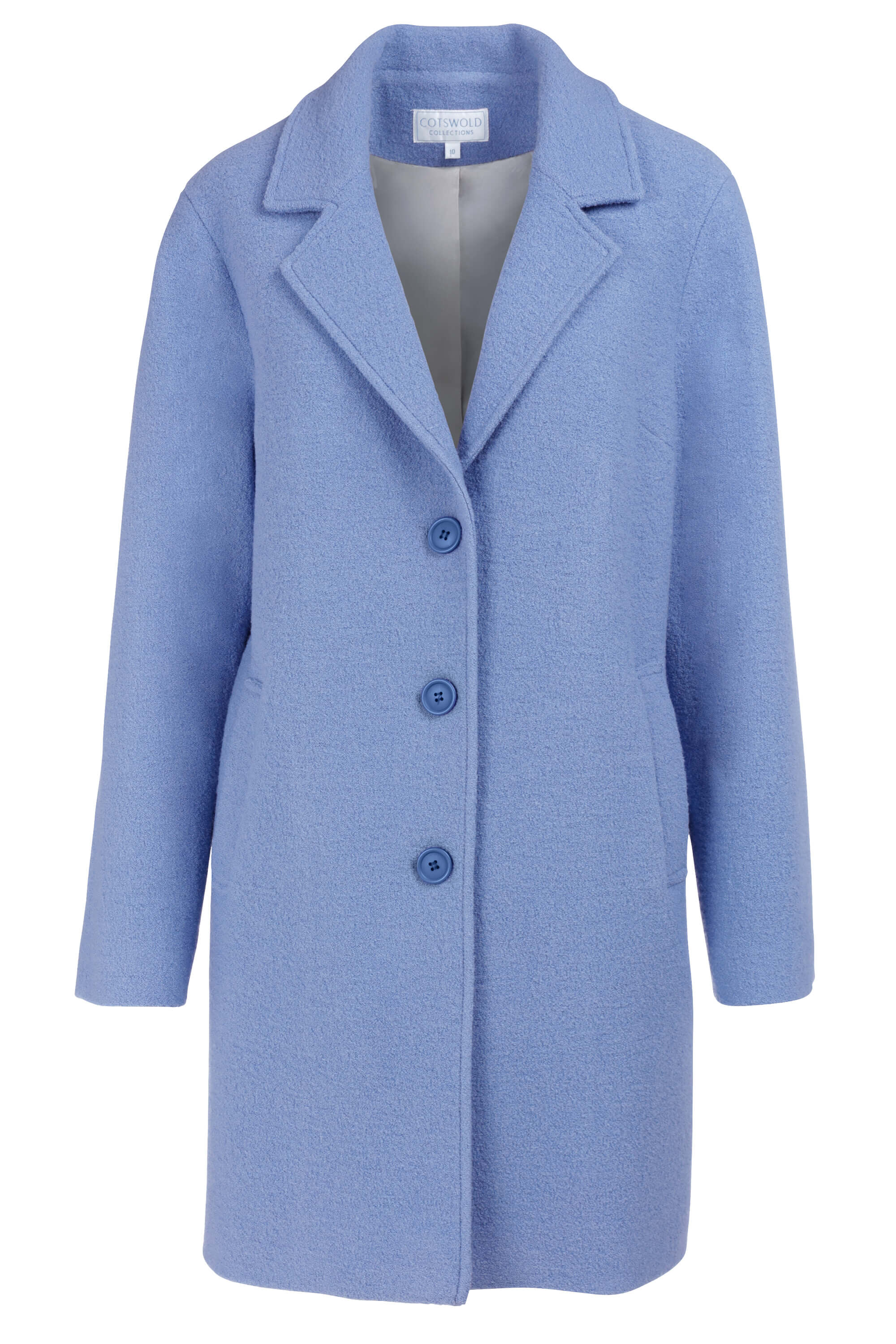 Bonded Coat Only Hellblauer Mantel ONLY 15213300 Nur Onlcarrıe