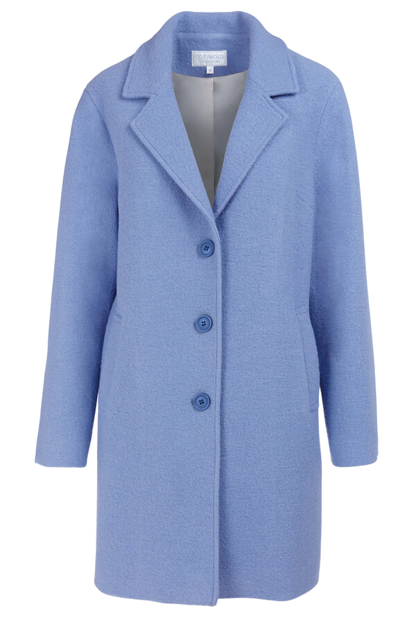 Bonded Coat Only Hellblauer Mantel ONLY 15213300 Nur Onlcarrıe
