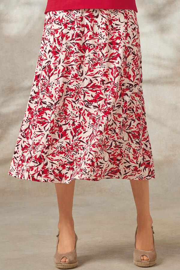 Printed jersey skirt | View All | Cotswold Collections