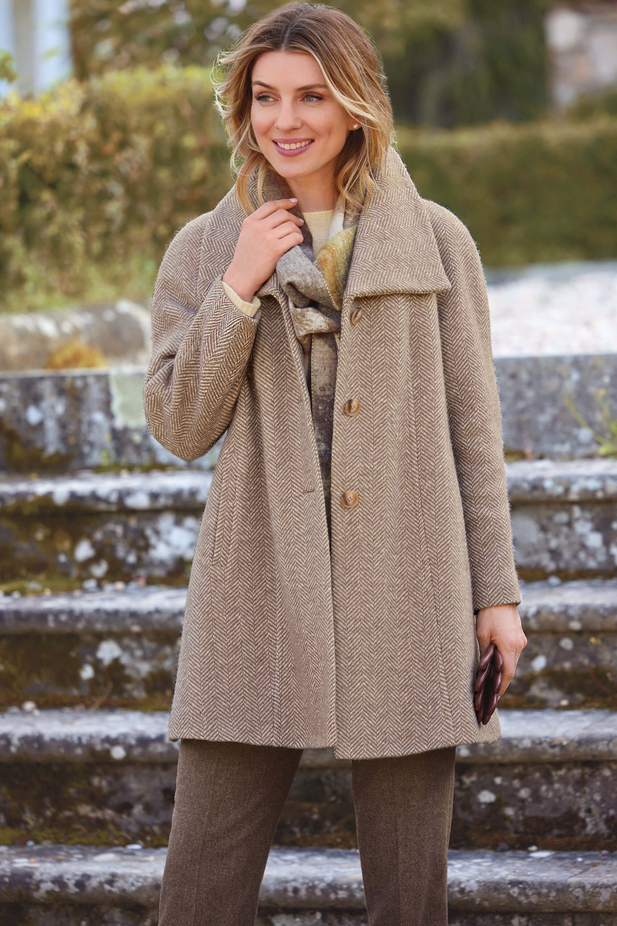 Swing on sale wool coat