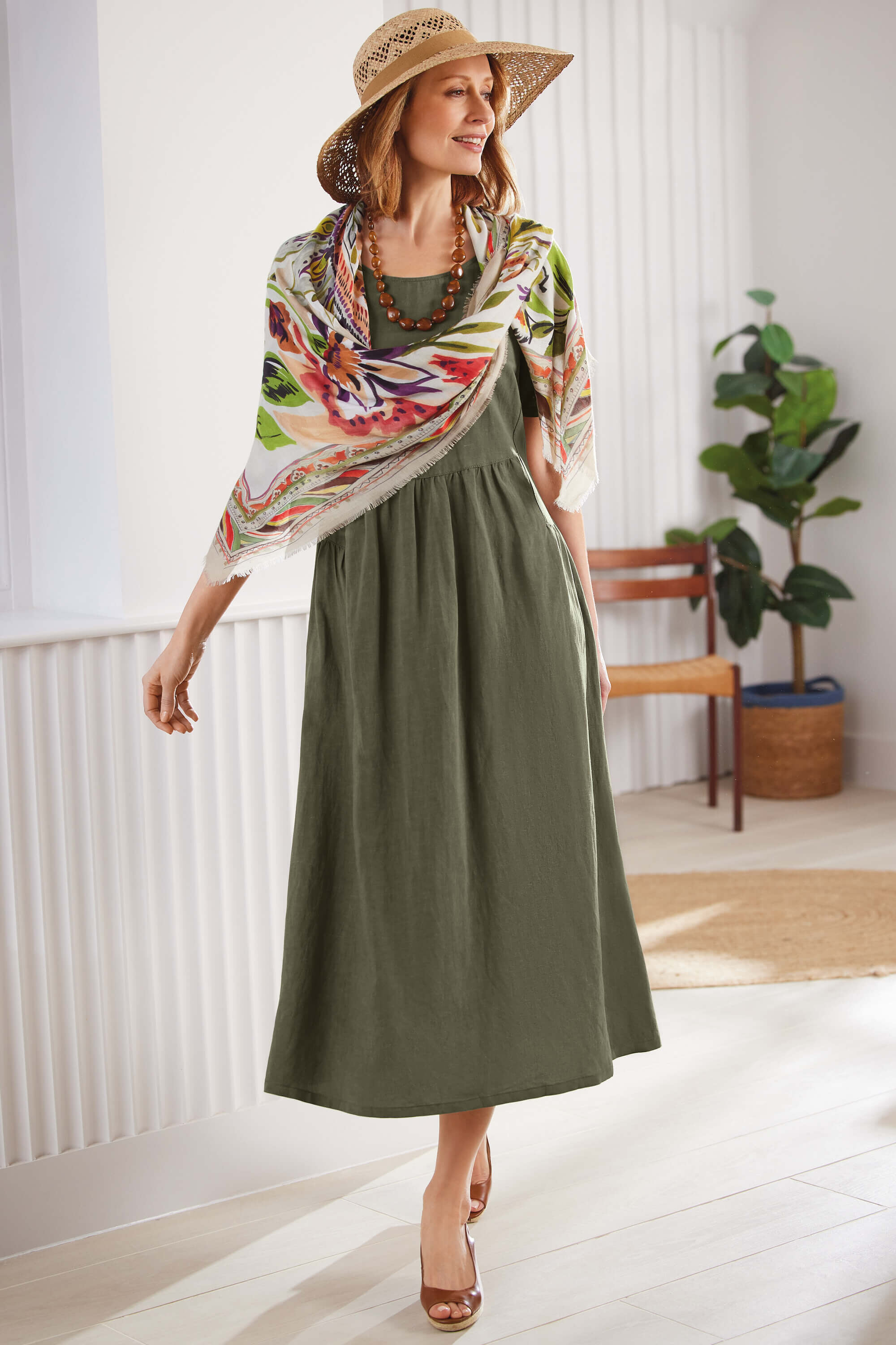 Buy Seam detail dress JC450 Dresses Cotswold Collections