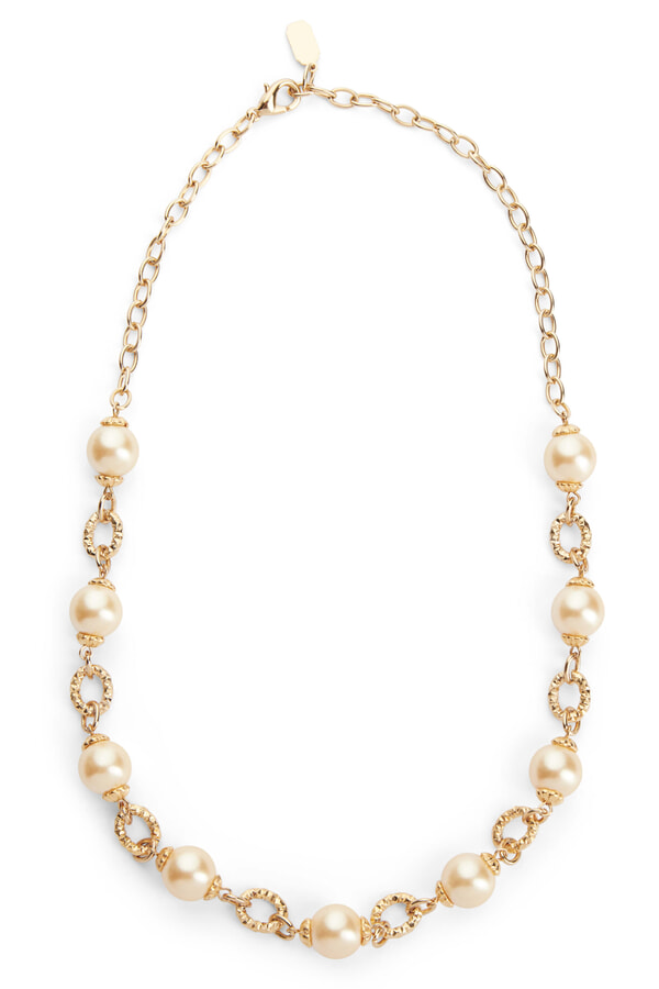 Pearl and chain necklace | JE917 | Not Available | Cotswold Collections