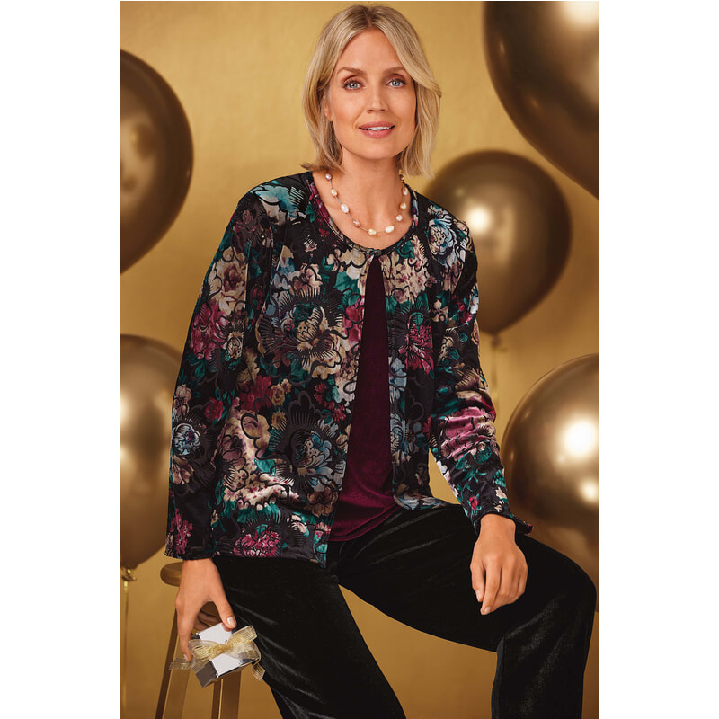 Buy Devore mock front cardigan | JH836 | Tops | Cotswold Collections