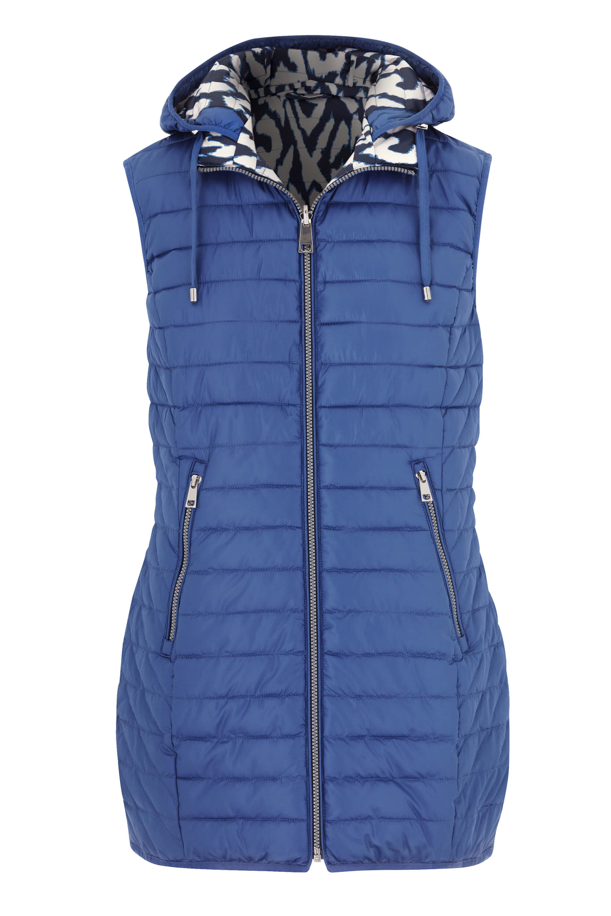 Street One Lange Weste Dunkelblau Street One Lange Outdoor Weste