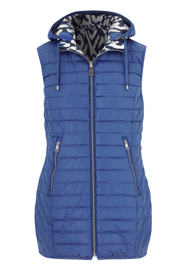 Street One Lange Weste Dunkelblau Street One Lange Outdoor Weste