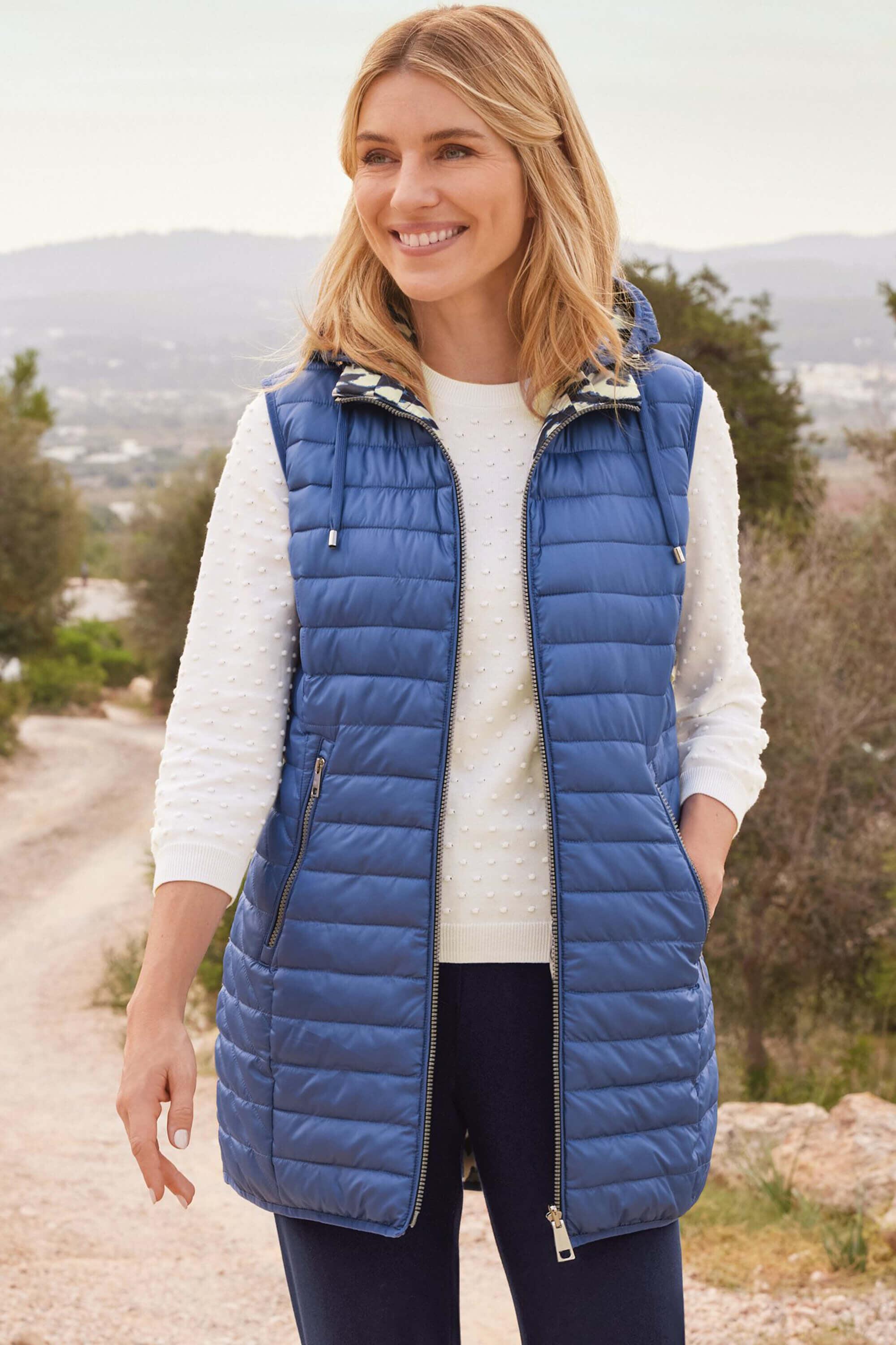Buy Longline reversible gilet JL250 Sale Cotswold Collections