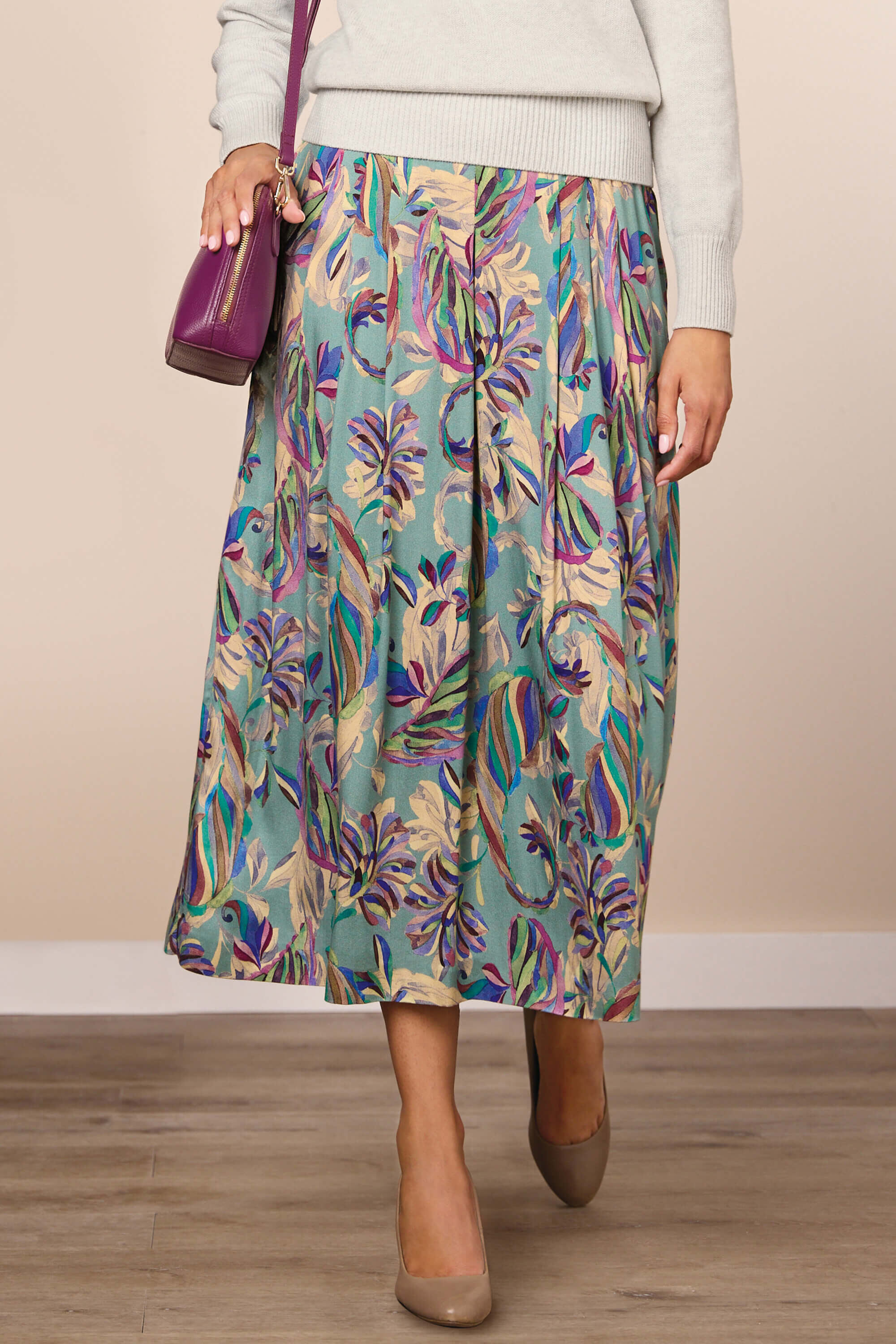 スカート LOOKAST KYRA PLEATS SKIRT_3colors H58a8564cf9054fb7a097bb802076e