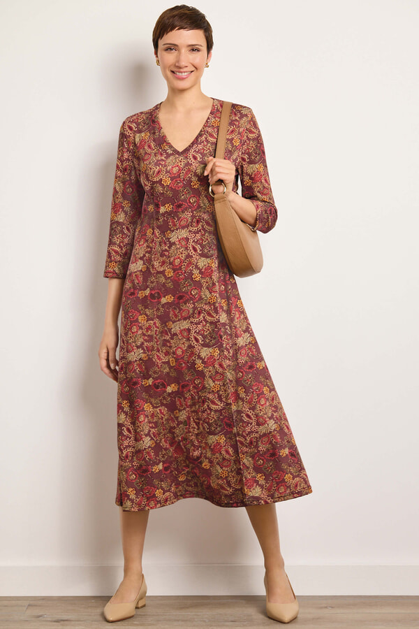 Brushed jersey dress | JQ871 | Not Available | Cotswold Collections Brushed jersey dress | JQ871 | Not Available | Cotswold Collections