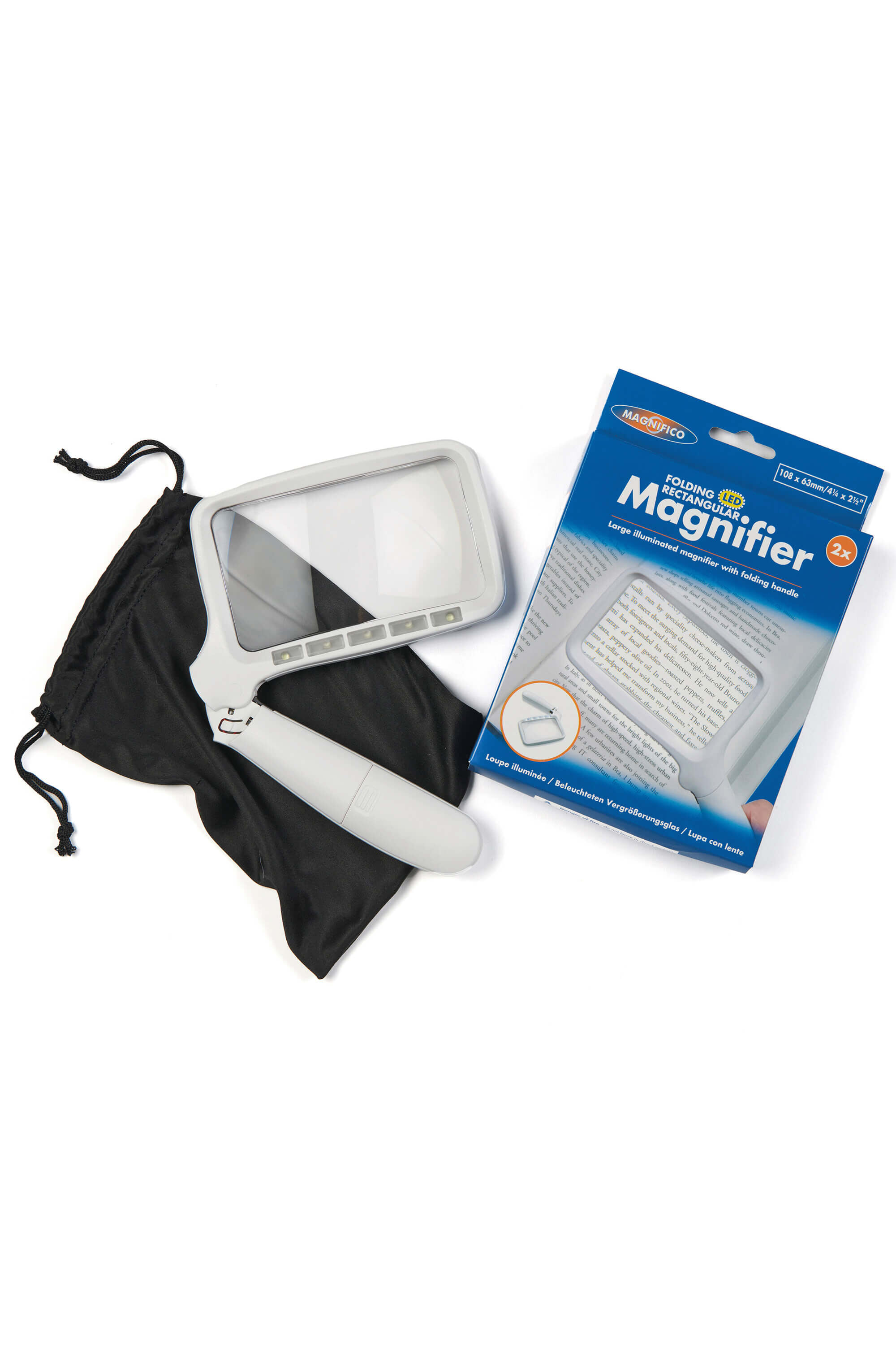 Folding LED magnifier | JR951 | Not Available | Cotswold Collections