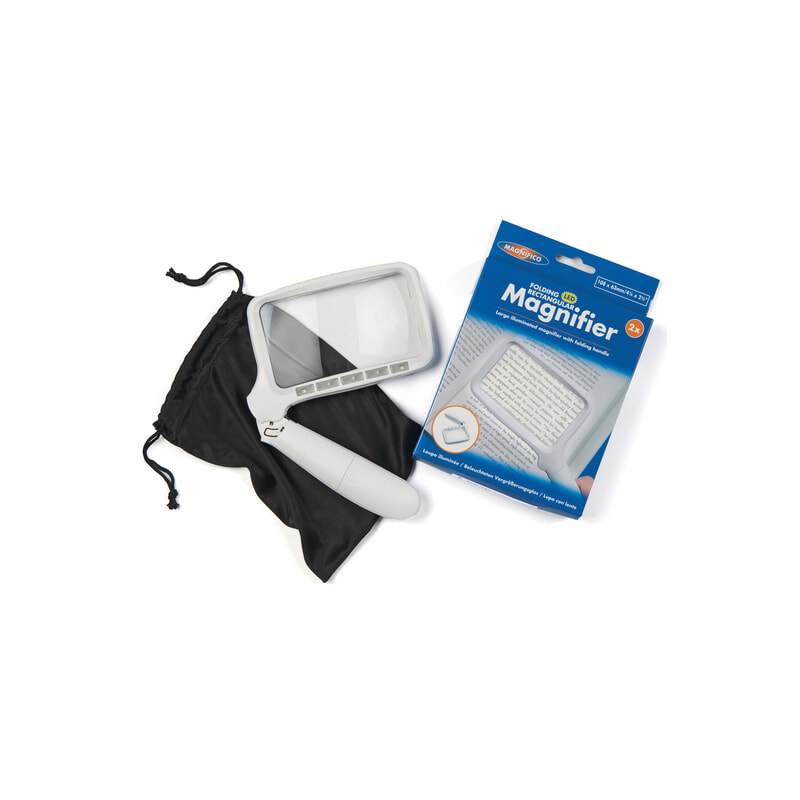 Folding LED magnifier | JR951 | Not Available | Cotswold Collections