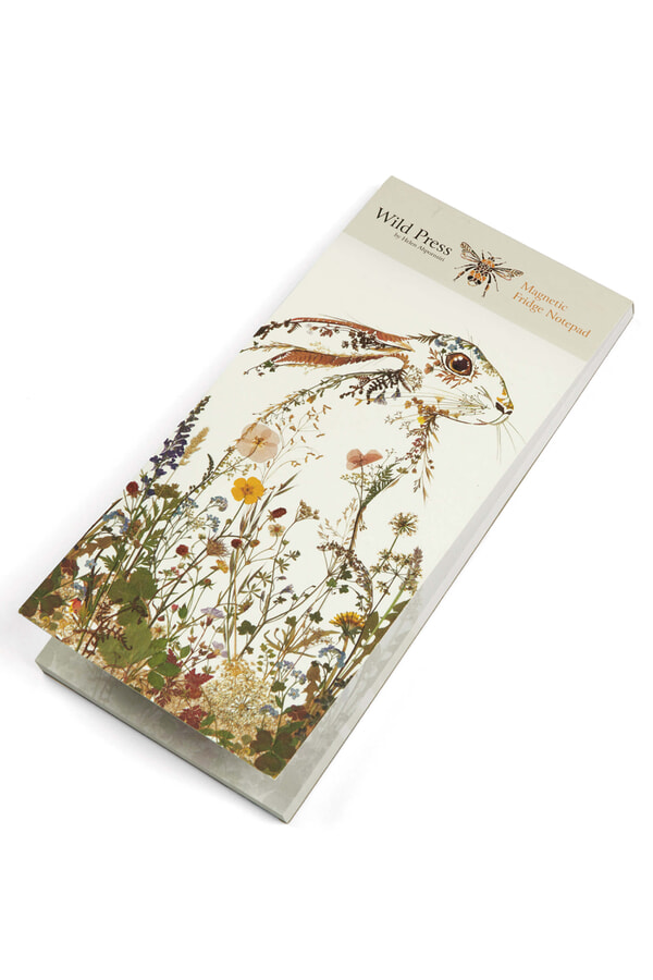 Wildflower Hare Magnetic Notepad Wildflower Hare Magnetic Notepad