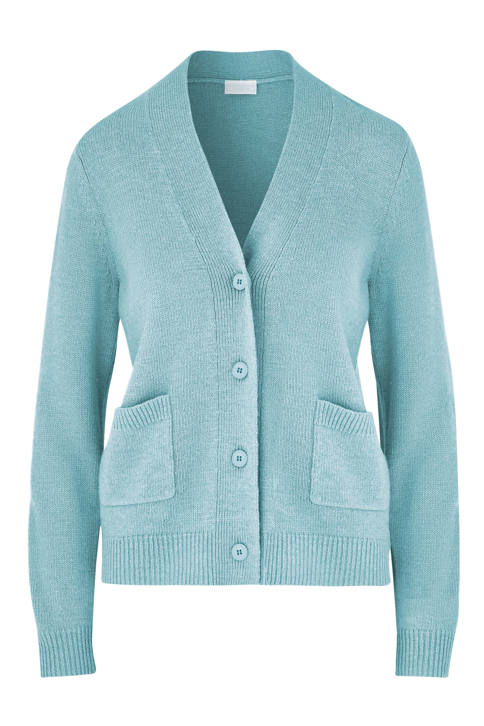 トップス THE SEA COTTON V NECK CARDIGAN THE SEAISLAND COTTON V NECK CARDIGAN - WUNDER