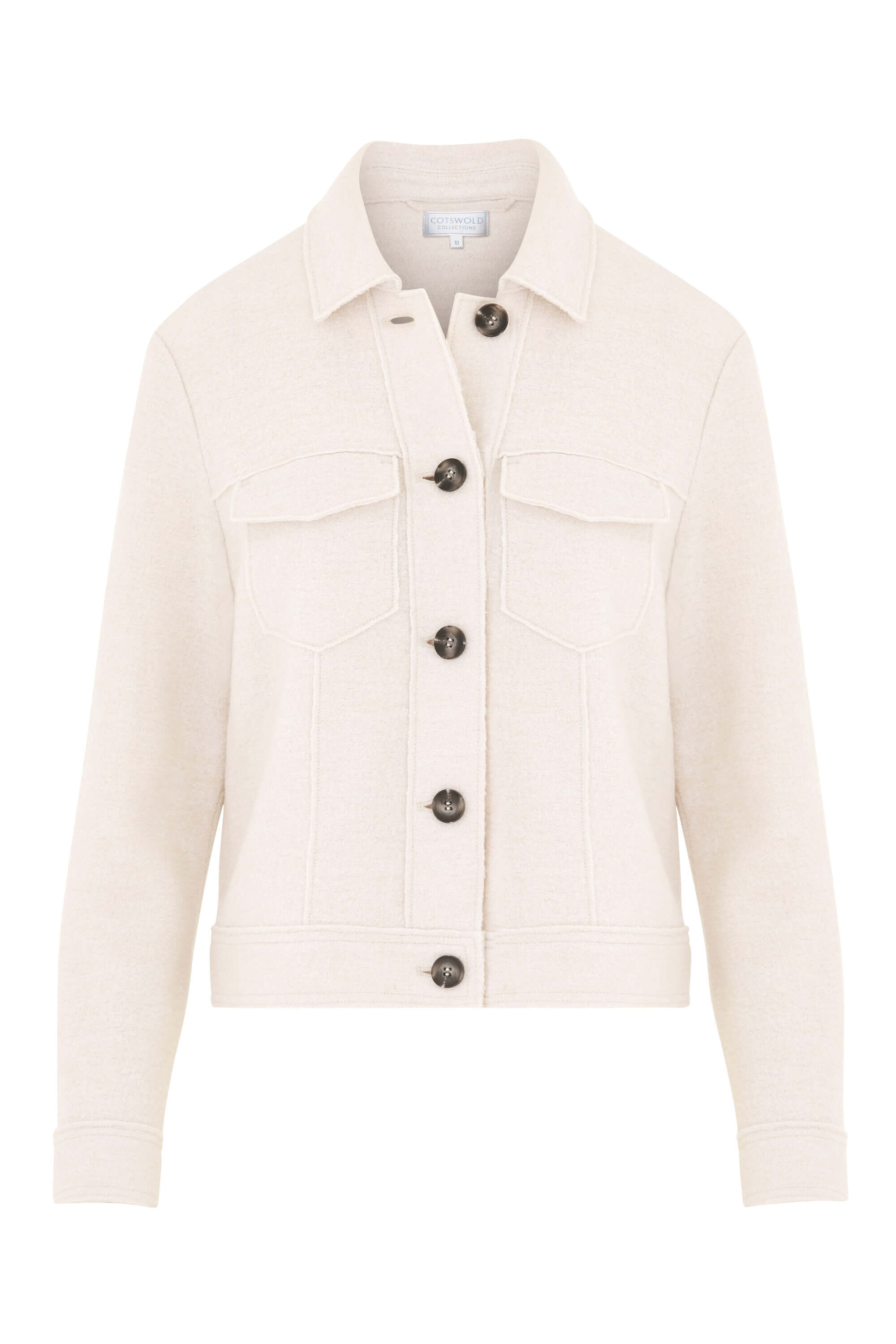 【KOOLOSET】Winter Force Stitch Wool Jacket Women's Wool Mix Jacket | Cotswold Collections