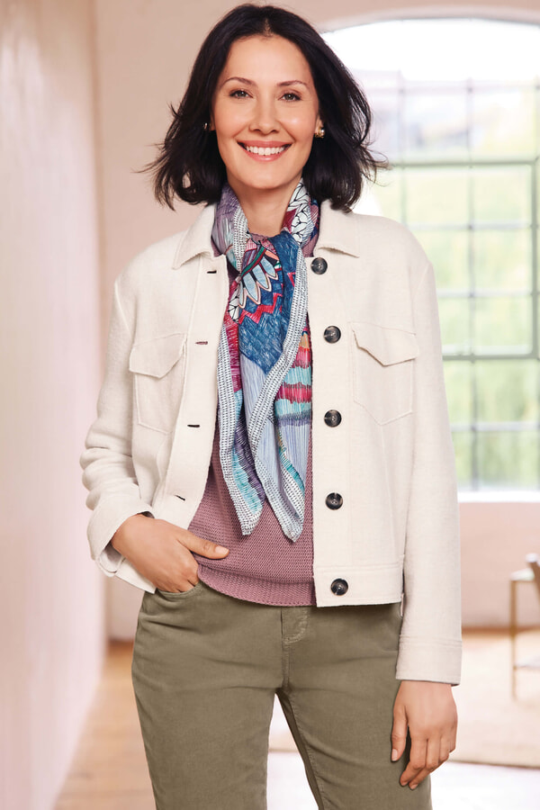 Women's Wool Mix Jacket Cotswold Collections - Main Image