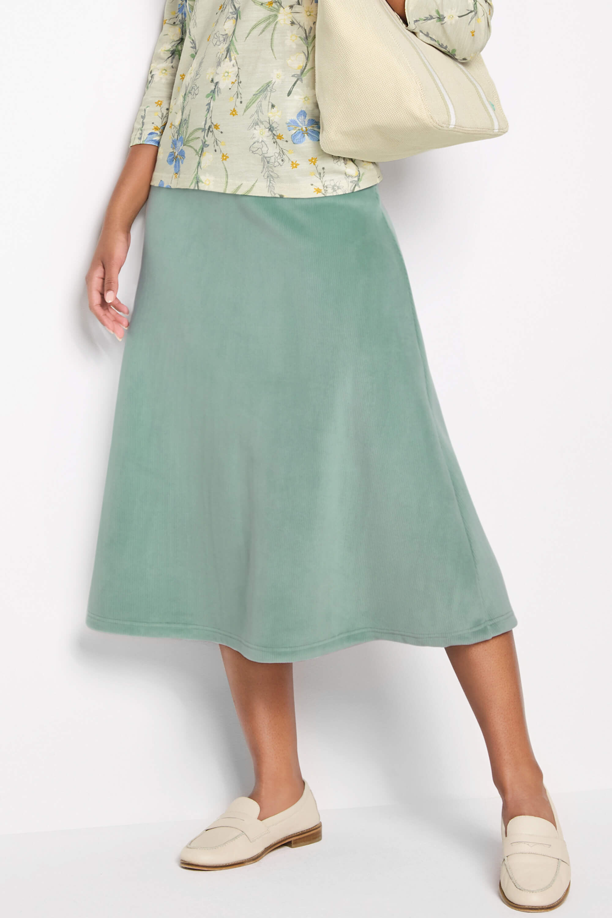 【関税&送料込】Bonpoint Multicoloured Lise Skirt In Corduro x Liberty Lise corduroy skirt in blue - Bonpoint | Mytheresa