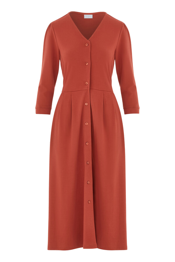 Jersey button through dress Jersey button through dress