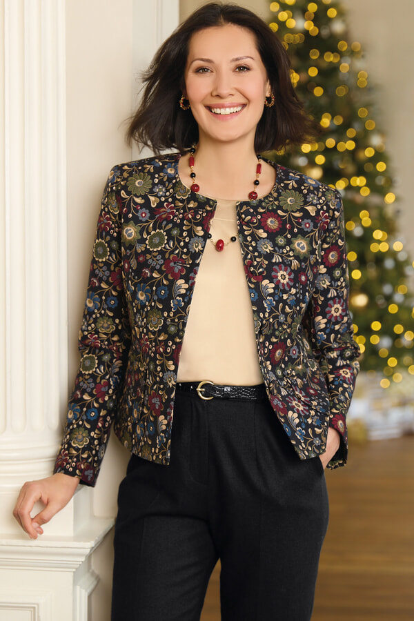 Buy Jacquard jacket JZ700 Coats Jackets Cotswold Collections