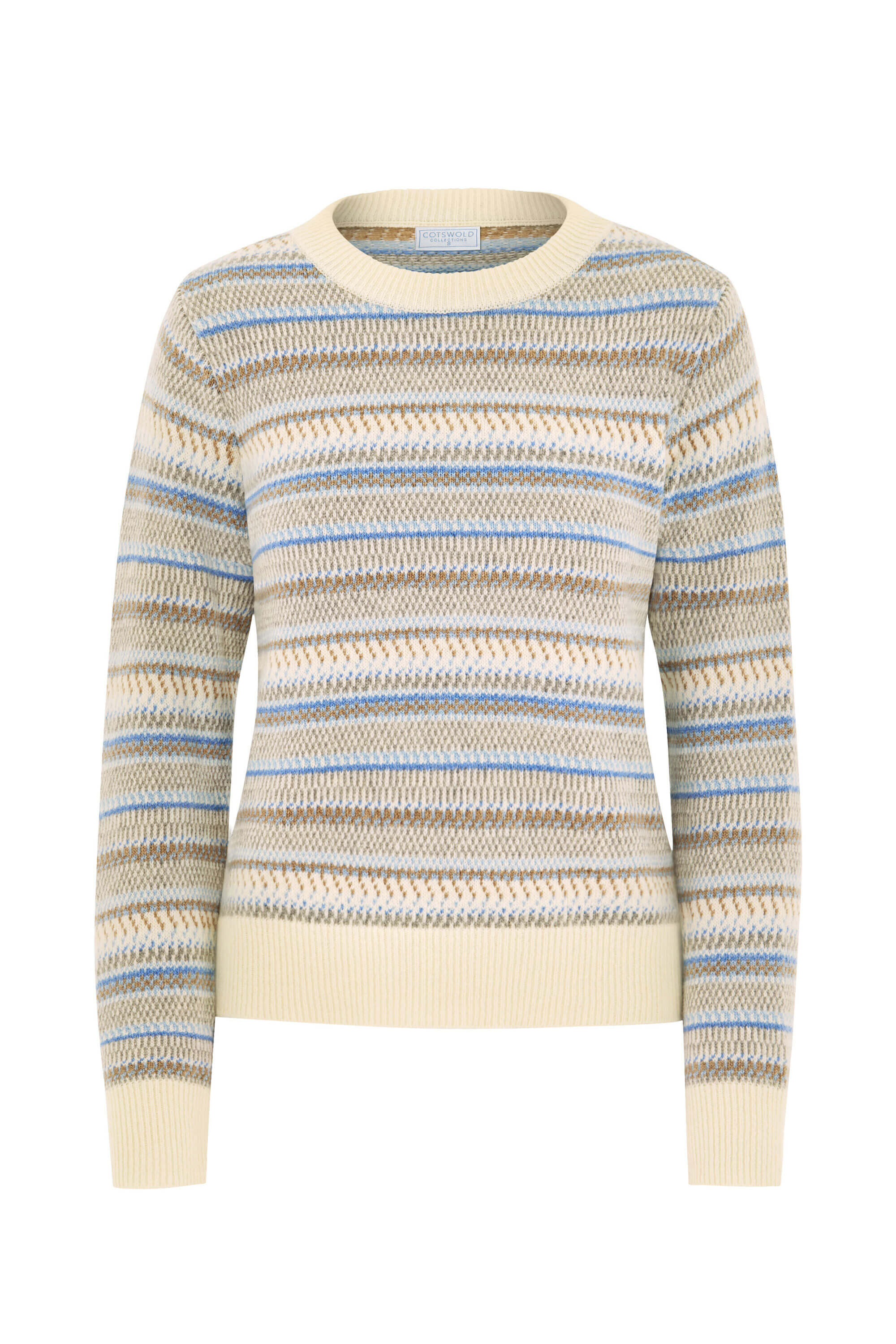 Multi stripe jumper