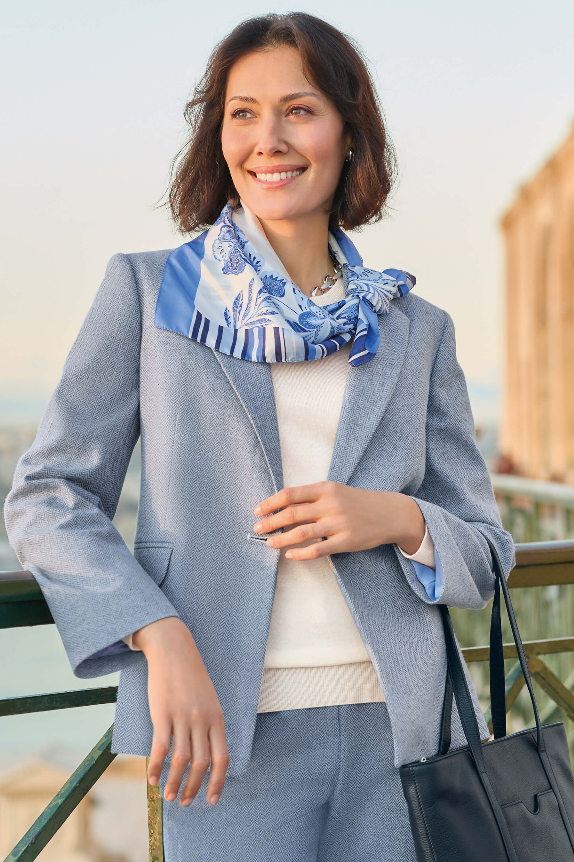 Herringbone Blazer | Cotswold Collections