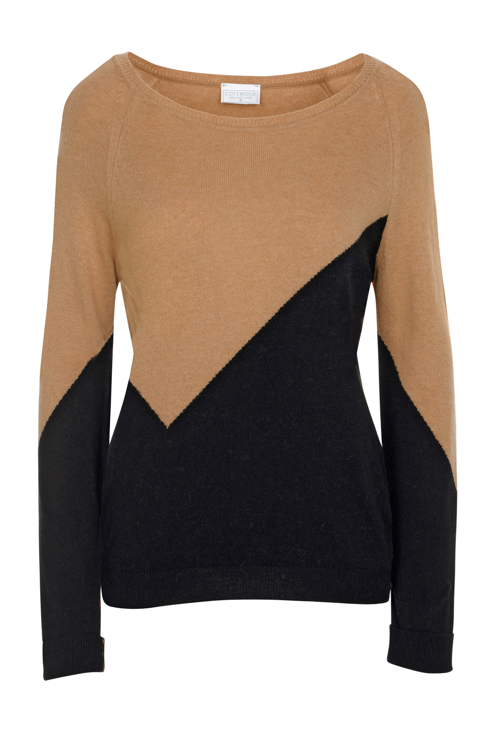 Intarsia knit jumper LT106 Not Available Cotswold Collections