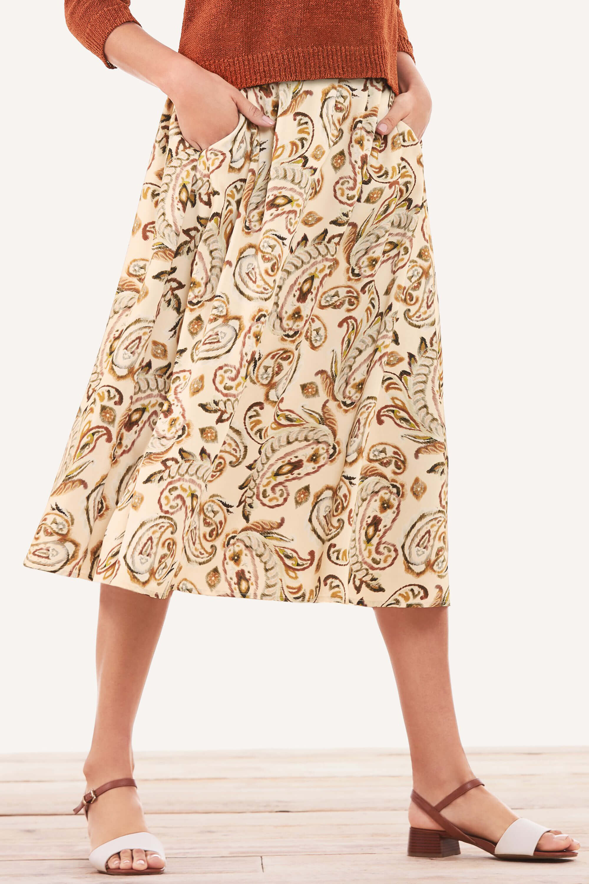 Italian printed skirt Skirts Cotswold Collections