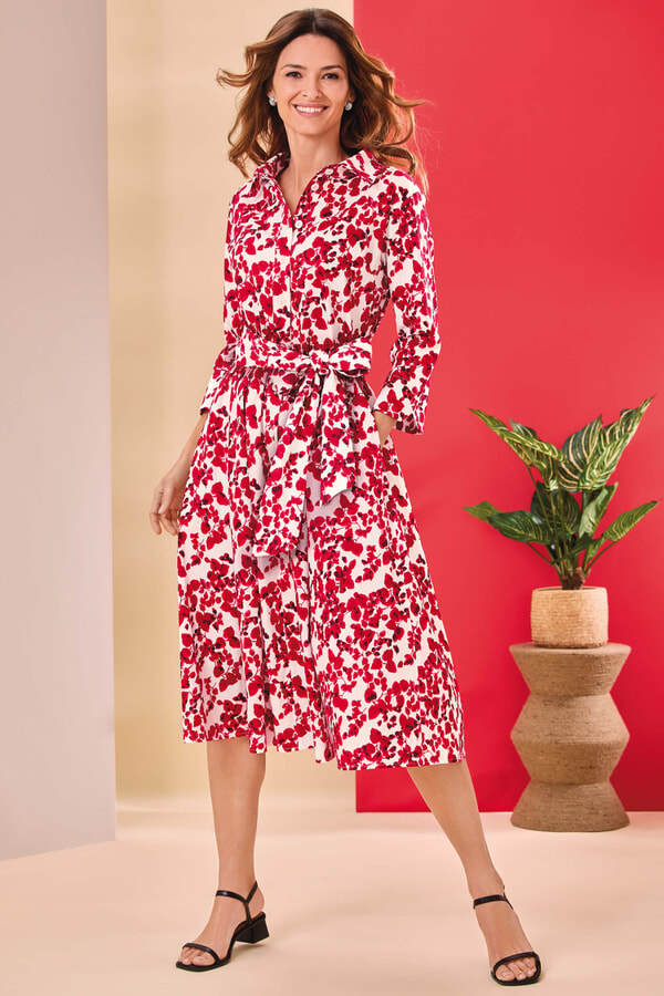 Buy Printed dress | LY451 | Dresses | Cotswold Collections