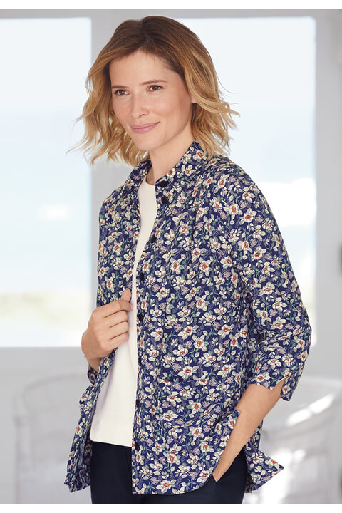 Floral overshirt | | Cotswold Collections