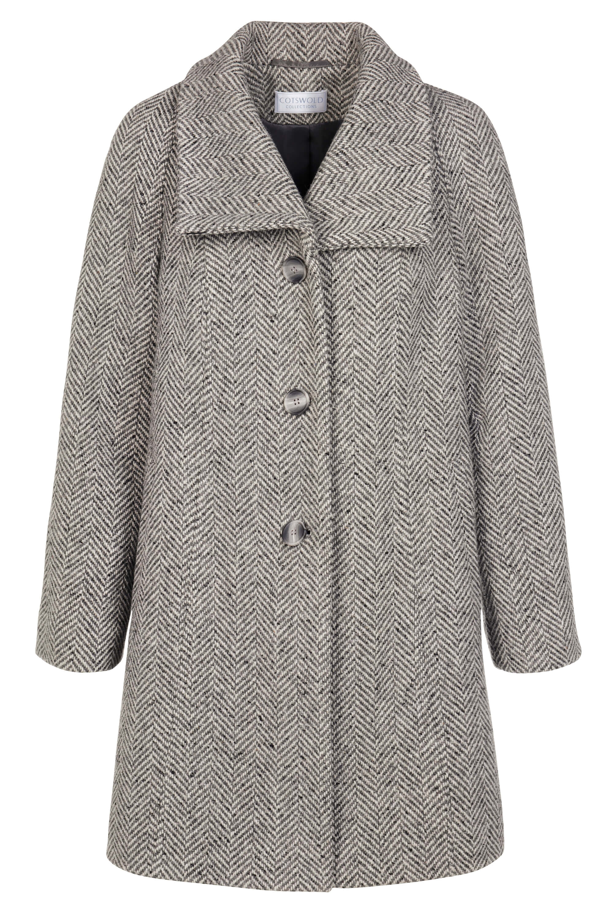 Herringbone swing coat | HG650 | Not Available | Cotswold