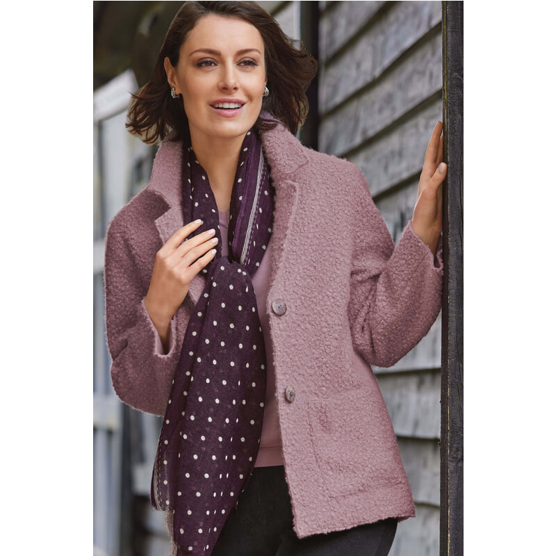 Bouclé jacket | HP701 | Not Available | Cotswold Collections