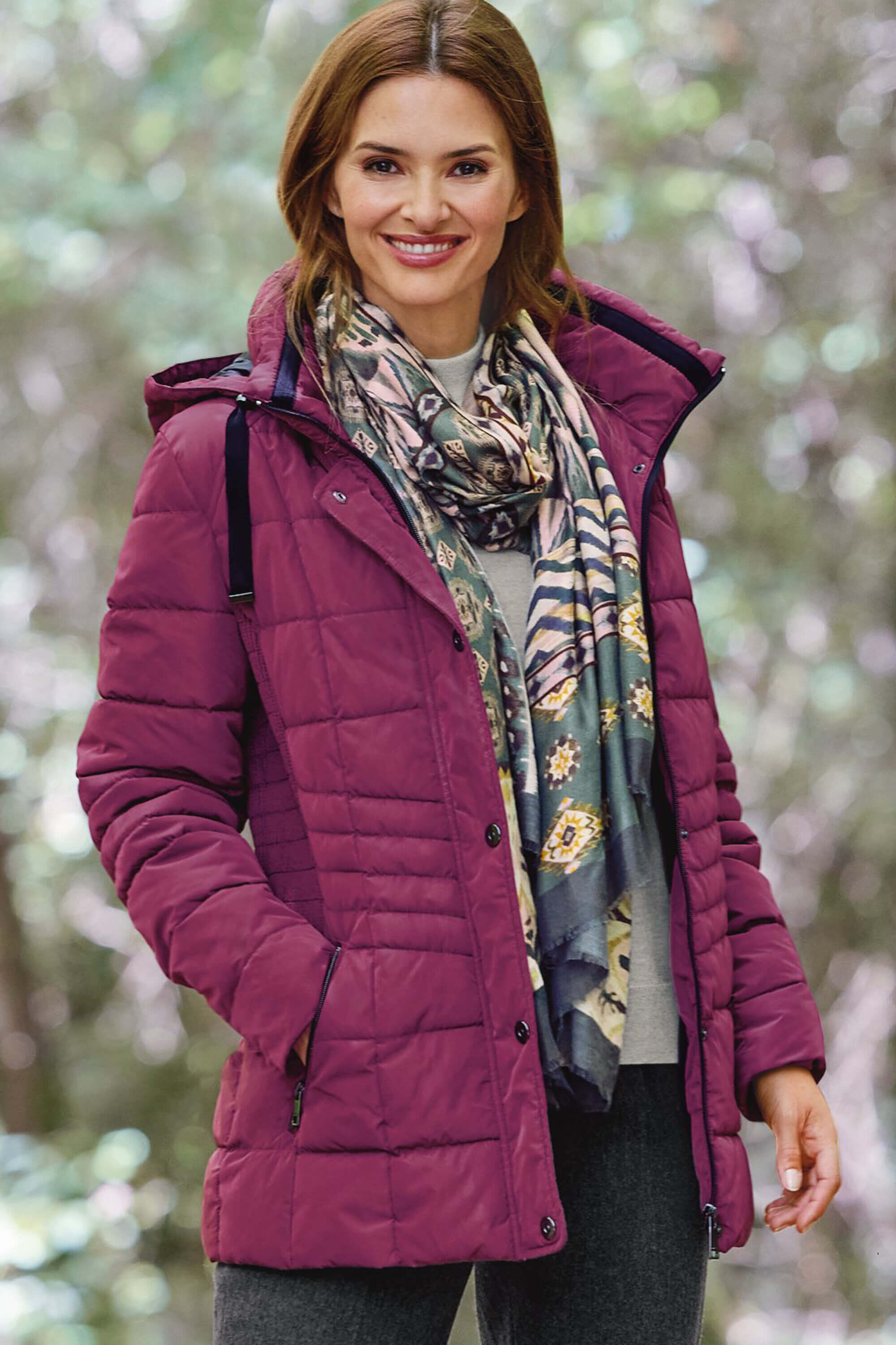 Joules caldecott outlet plum