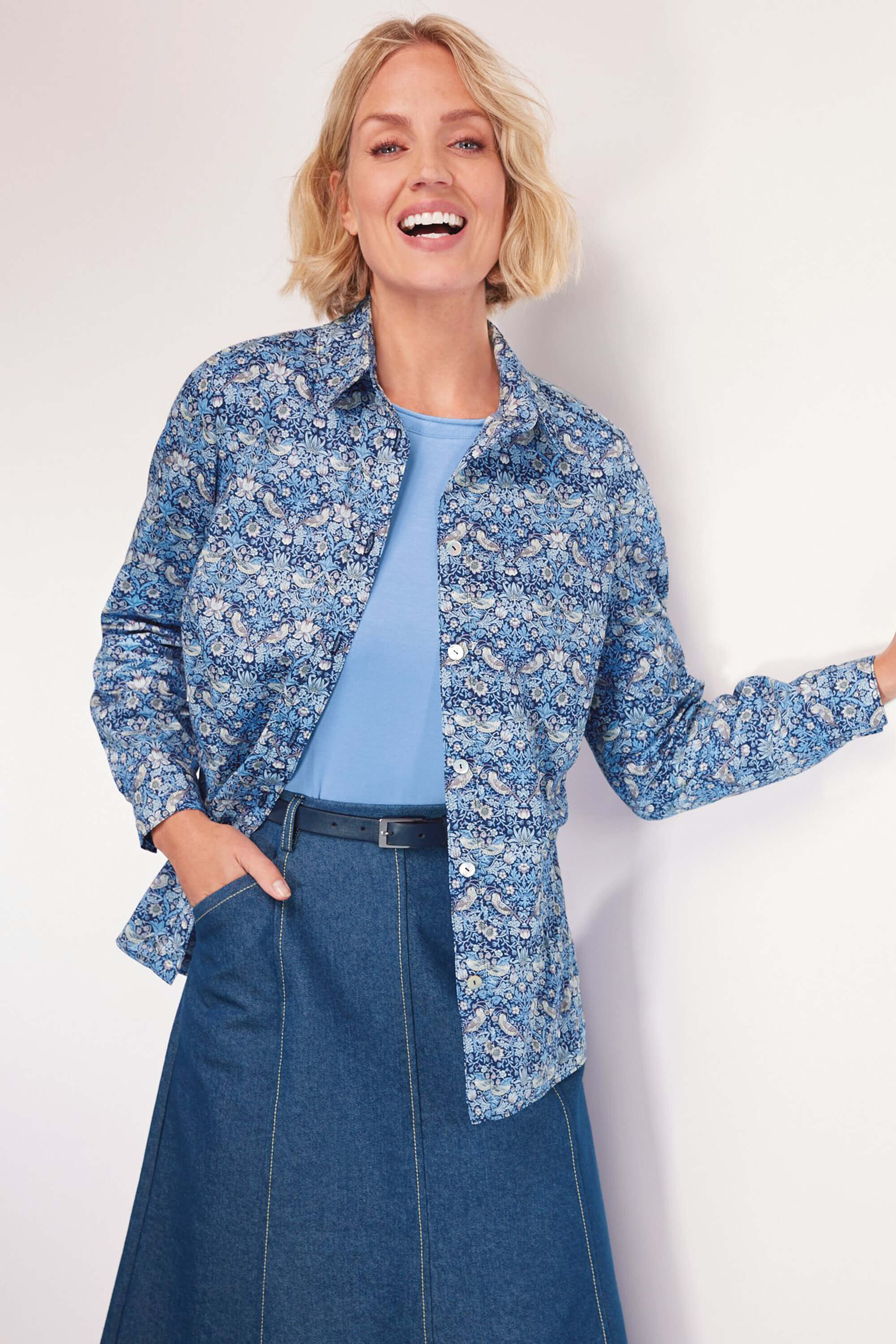 Blouse made with Liberty fabric Cotswold Collections