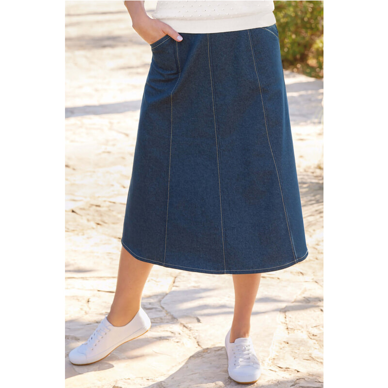 Casual Denim Skirt Cotswold Collections