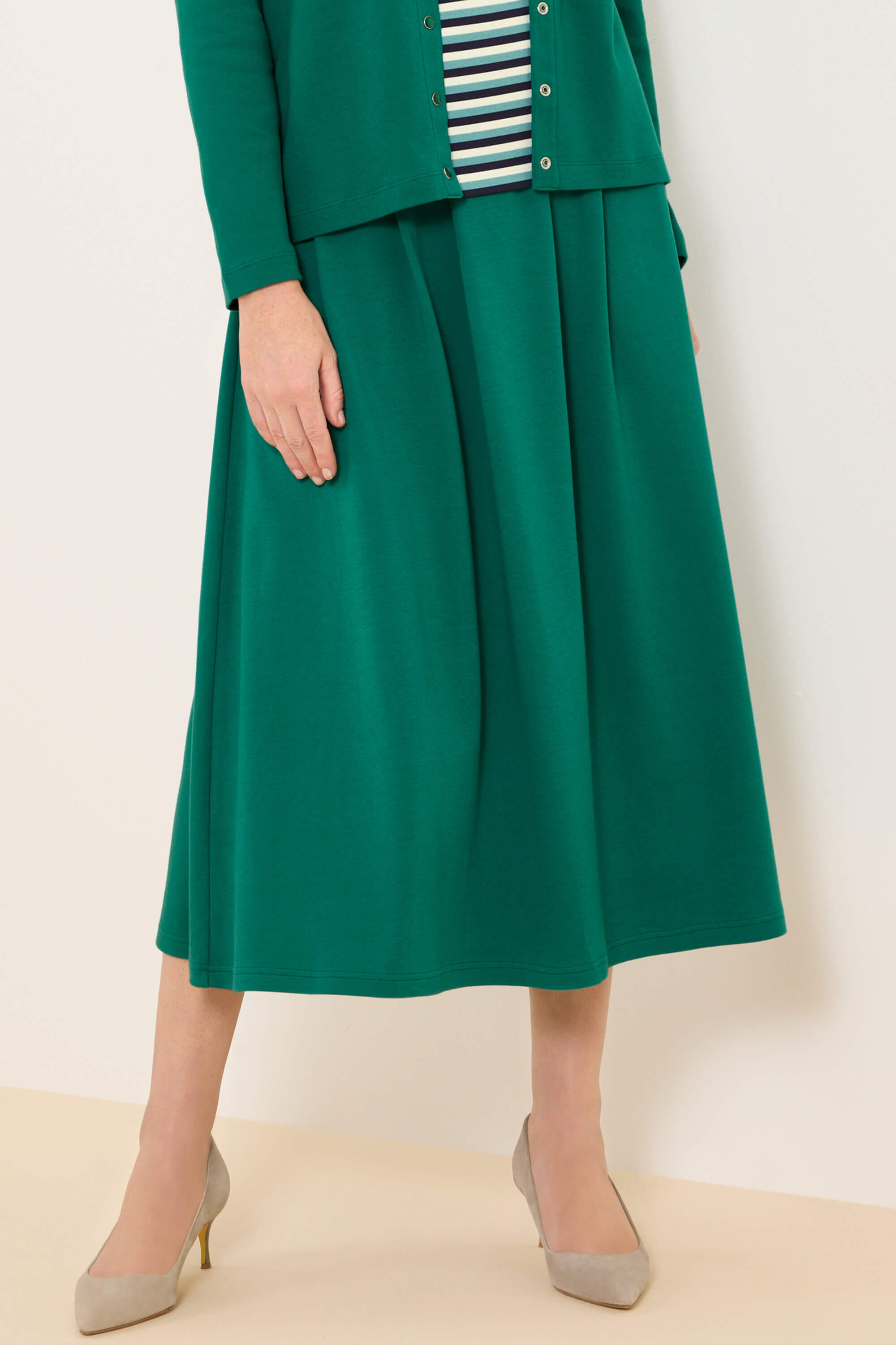 【OPEN Yy】PLEATED JERSEY SKIRT Open YY - Pleated Skirt | HBX - Globally Curated Fashion and