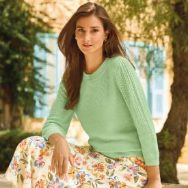 Pink and Green Spring Fashion